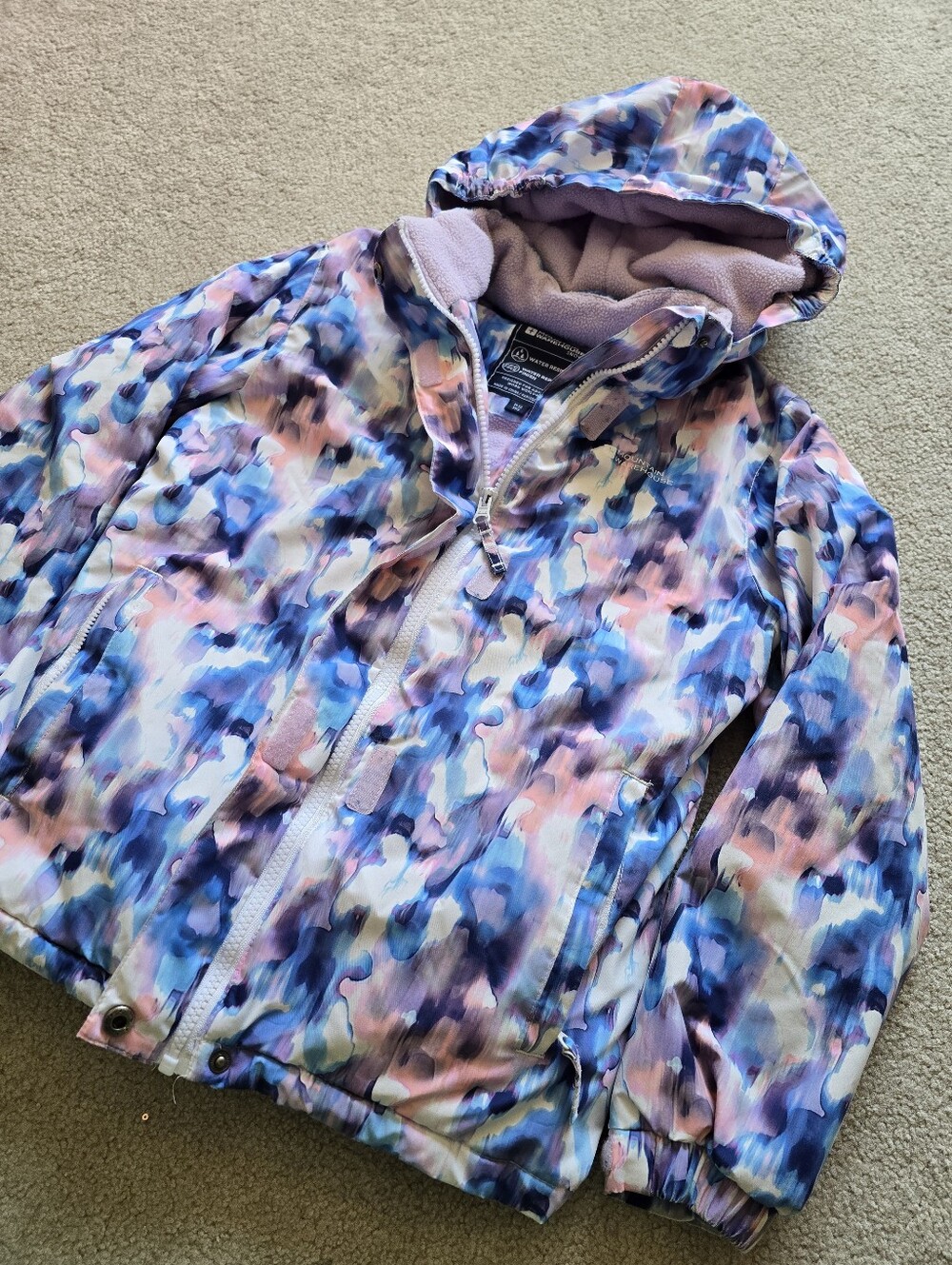 Mountain Warehouse Kids Ski Jacket Snowproof Snowdrop Printed Ski Skirt 11-12yrs